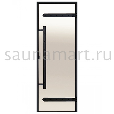 Дверь для турецкой бани Harvia стеклянная Legend 9/21 (черная коробка алюминий сатин DA92105L) Дверь для турецкой бани Harvia стеклянная Legend 9/21 (черная коробка алюминий сатин DA92105L)