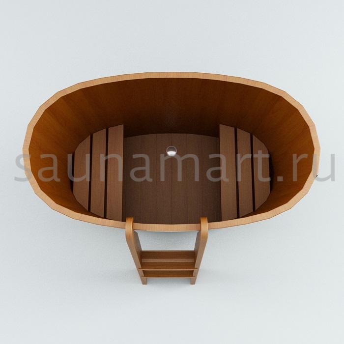 Купель овальная из дуба 1.0 х0.7 х1.0 без покрытия Традиционная Купель овальная из дуба 1.0 х0.7 х1.0 без покрытия Традиционная