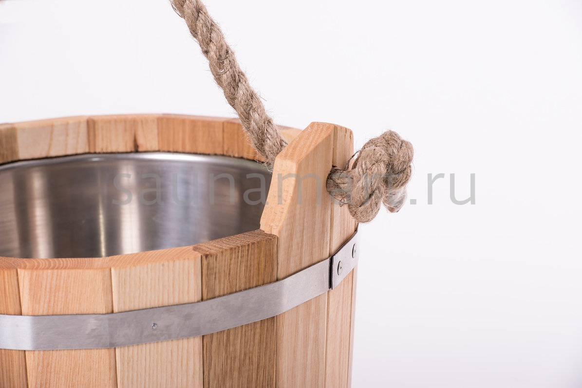 Запарник с нержавеющей вставкой 20л ДУБ Запарник с нержавеющей вставкой 20л ДУБ