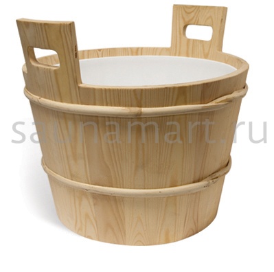 Sawo Ведро деревянное 28л. с пластик. вставкой 391-P без крышки сосна Sawo Ведро деревянное 28л. с пластик. вставкой 391-P без крышки сосна